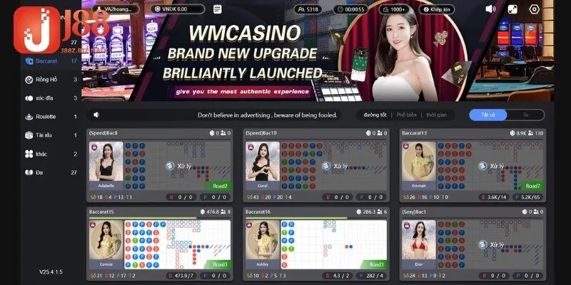 Một số mẹo chơi WM Casino hiệu quả